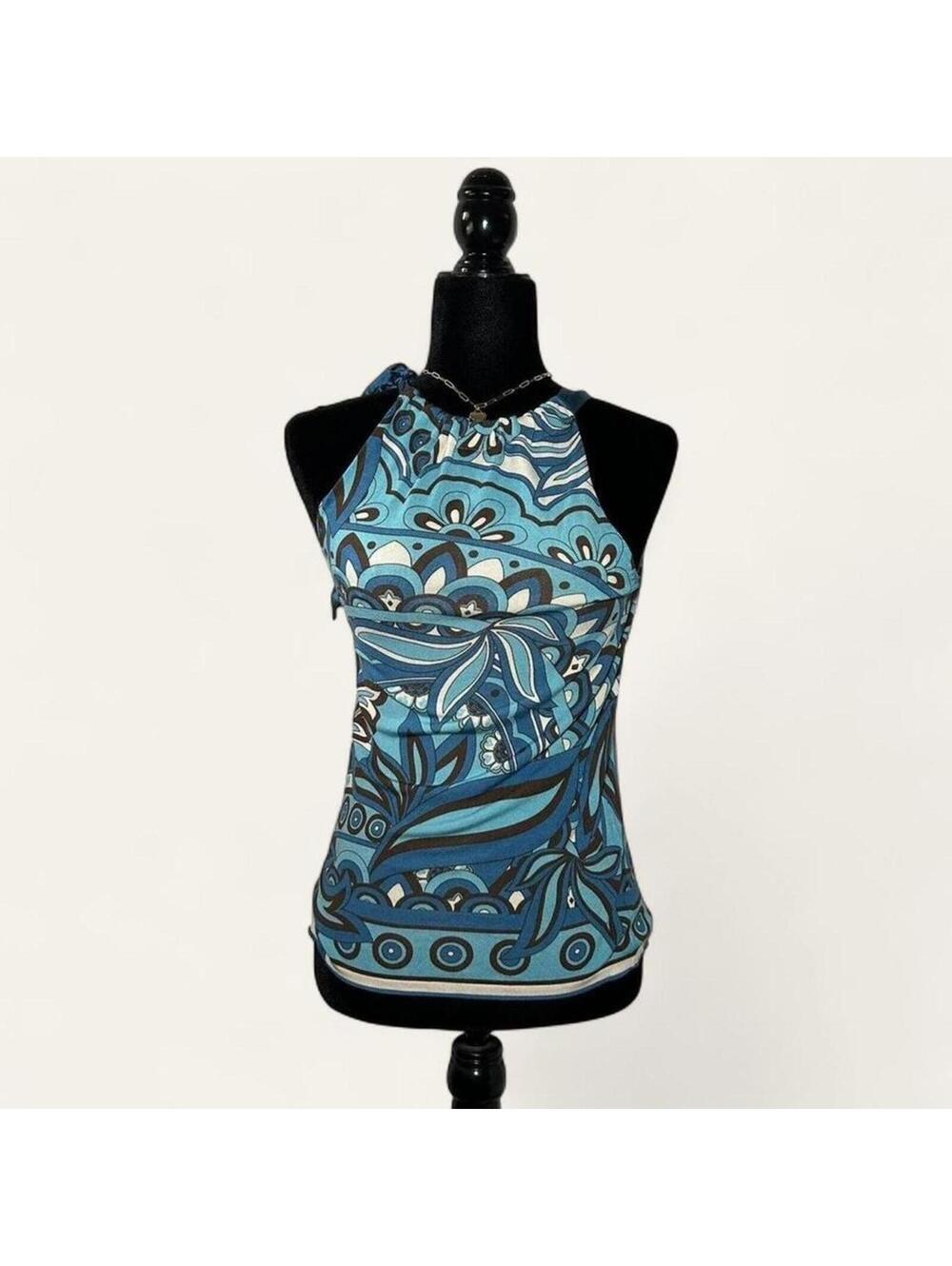 Ann Taylor Satin One Shoulder Top Y2K Chic Size S